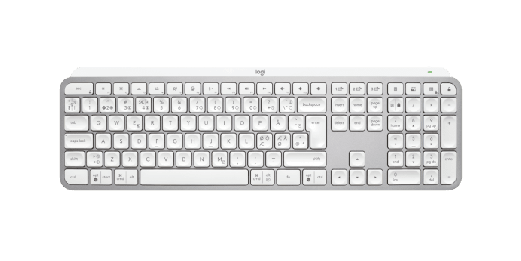 MX Keys S Wireless Keyboard, Pale Grey (Nordic)