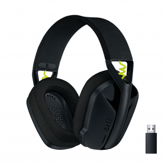 G435 LIGHTSPEED Wireless Gaming Headset, Black