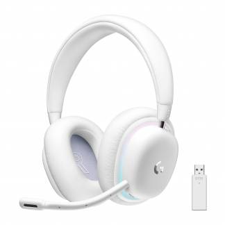 G735 Wireless Gaming Headset, Off White