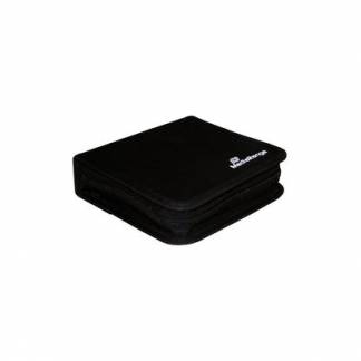 MediaRange Media storage wallet for 24 discs, Black