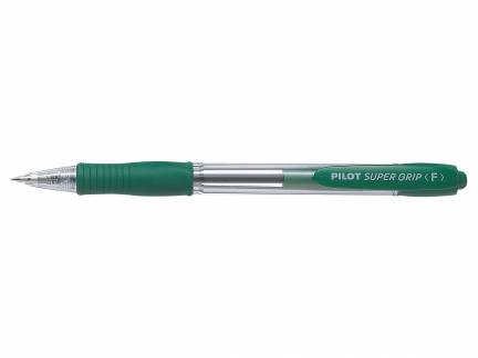 Ballpoint Pen Super Grip 0,7 green