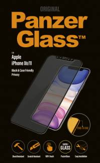 PanzerGlass iPhone XR/11 Privacy, Black (Case Friendly)