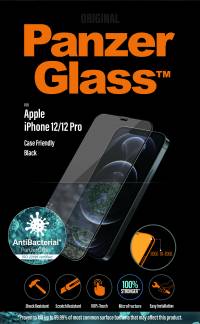 PanzerGlass iPhone 12/12 Pro (CF), Black (AB)