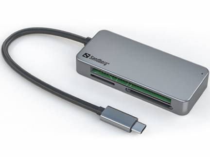 Sandberg USB-C Multi Card Reader Pro