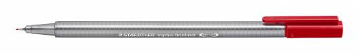 Fineliner Triplus 0,3mm rød