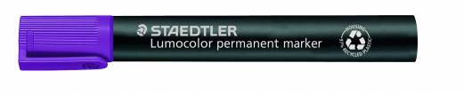 Marker Lumocolor perm skrå 2-5mm lilla