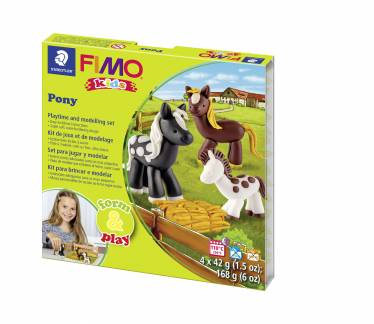 Modeller Fimo Kids Pony 4x42g (4)