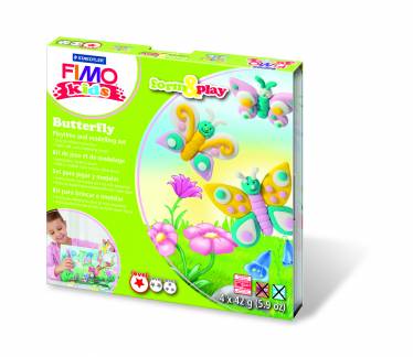 Modeller Fimo Kids Sommerfugl 4x42g (4)