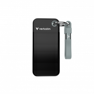 VERBATIM USB 3.2 Gen 2 1TB Pocket SSD, Black/Grey
