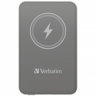 Charge ´n´ Go Magnetic Wireless Power Bank 5000, Grey