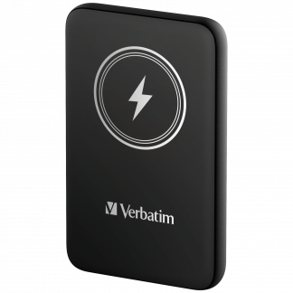 Charge ´n´ Go Magnetic Wireless Power Bank 10000, Black