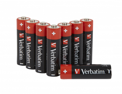 VERBATIM Alkaline Battery AA 8-PACK
