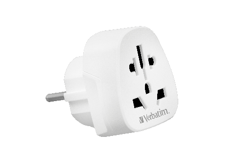 VERBATIM World to Europe Travel Adapter Plug WTEU-02