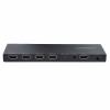 StarTech.com 4-Port HDMI Splitter, 4K 60Hz HDMI 2.0 Video, 1 In 4 Out HDMI Splitter, 4K HDMI Splitter w/Built-in Scaler, 3.5mm/Optical Audio Port, Durable Metal Housing, HDR/HDCP - 1x4 HDMI Display/Output Splitter (HDMI-SPLITTER-44K60S) Video-/audiosplitt