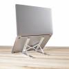 StarTech.com Foldable Laptop Riser Stand, Portable Height Adjustable Ergonomic Laptop Stand, Ventilated Aluminum Frame Supports 22lb (10Kg), Tilt/Raised/Angled Laptop/Tablet Stand, Collapsible Design Stander