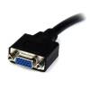 StarTech.com Adapter DVI-I han -> HD-15 (VGA) hun 20 cm Sort