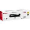 Canon 731 Y Gul 1500 sider Toner 6269B002