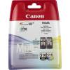 Canon PG 510 / CL-511 Multi pack Sort Farve (cyan, magenta, gul) Blæk 2970B011