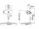 Multibrackets M VESA Desktopmount Sing