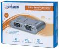 Manhattan Seriel adapter USB 2.0 230Kbps Kabling