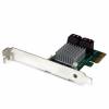 StarTech.com 4 Port PCI Express 2.0 SATA III 6Gbps RAID Controller Card HyperDuo SSD Tiering - PCIe SATA 3 Controller Adapter (PEXSAT34RH) Styreenhed til lagring (RAID)