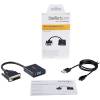 StarTech.com DVI-D to VGA Active Adapter Converter Cable - 1080p - DVI to VGA Converter box (DVI2VGAE) Video transformer