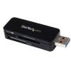 StarTech.com USB 3.0 Multimedia Memory Card Reader - Portable SDHC MicroSD Card Reader - External USB Flash Card Reader (FCREADMICRO3) Kortlæser USB 3.0