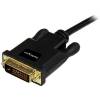 StarTech.com Mini DisplayPort han -> DVI-D han 91.44 cm Sort