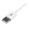 StarTech.com USB 2.0 USB forlængerkabel 2m Hvid