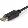 StarTech.com Adapter 20 pin DisplayPort han haspet -> 15 pin HD D-Sub (HD-15) han 1 m Sort