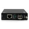 StarTech.com Multimode (MM) LC Fiber Media Converter SFP - OAM Management - 802.3ah Compliant -   - 550m - 850nm (ET91000LCOAM) Fibermedieomformer Gigabit Ethernet