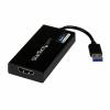 StarTech.com Videoadapterkabel HDMI / USB 20cm Sort