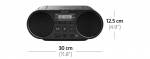 Sony ZS-PS55B - boombox - CD