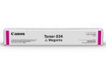 Canon 034 Magenta 7300 sider Toner 9452B001