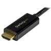 StarTech.com Videokabel DisplayPort / HDMI 2m Sort