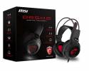 MSI DS502 Kabling Headset Sort Rød