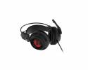 MSI DS502 Kabling Headset Sort Rød