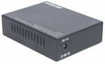 Intellinet   Single Mode Media Converter,  Base-T to 1000Base-Lx (SC) Single-Mode, 20km Fibermedieomformer Ethernet Fast Ethernet Gigabit Ethernet