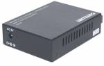 Intellinet   Single Mode Media Converter,  Base-T to 1000Base-Lx (SC) Single-Mode, 20km Fibermedieomformer Ethernet Fast Ethernet Gigabit Ethernet