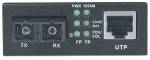 Intellinet   Single Mode Media Converter,  Base-T to 1000Base-Lx (SC) Single-Mode, 20km Fibermedieomformer Ethernet Fast Ethernet Gigabit Ethernet