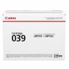 Canon 039 Sort 11000 sider Toner 0287C001