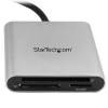 StarTech.com USB 3.0 Flash Memory Multi-Card Reader/Writer USB-C - SD microSD and CompactFlash Card Reader w/ Integrated USB-C Cable (FCREADU3C) Kortlæser USB 3.0