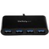 StarTech.com 4-Port USB-C Hub - Portable USB-C to 4x USB-A Hub - Bus-Powered USB 3.1 Gen 1 Type-C Hub - USB 3.0 Port Expander (HB30C4AB) Hub 4 porte USB