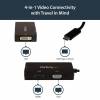 StarTech.com Videoadapter HDMI / DVI / VGA / USB 15cm Sort