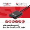 Club 3D MST Hub 1x DisplayPort -> 2x DisplayPort