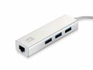 LevelOne USB-0503 - hub - 3 porte