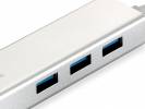 LevelOne USB-0503 - hub - 3 porte