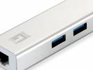 LevelOne USB-0503 - hub - 3 porte