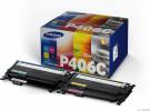 Samsung CLT-P406C Sort Gul Cyan Magenta Toner SU375A