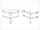 Multibrackets M VESA Deskmount Officeline Quad Stål Stativ 15-30 4 LCD displays